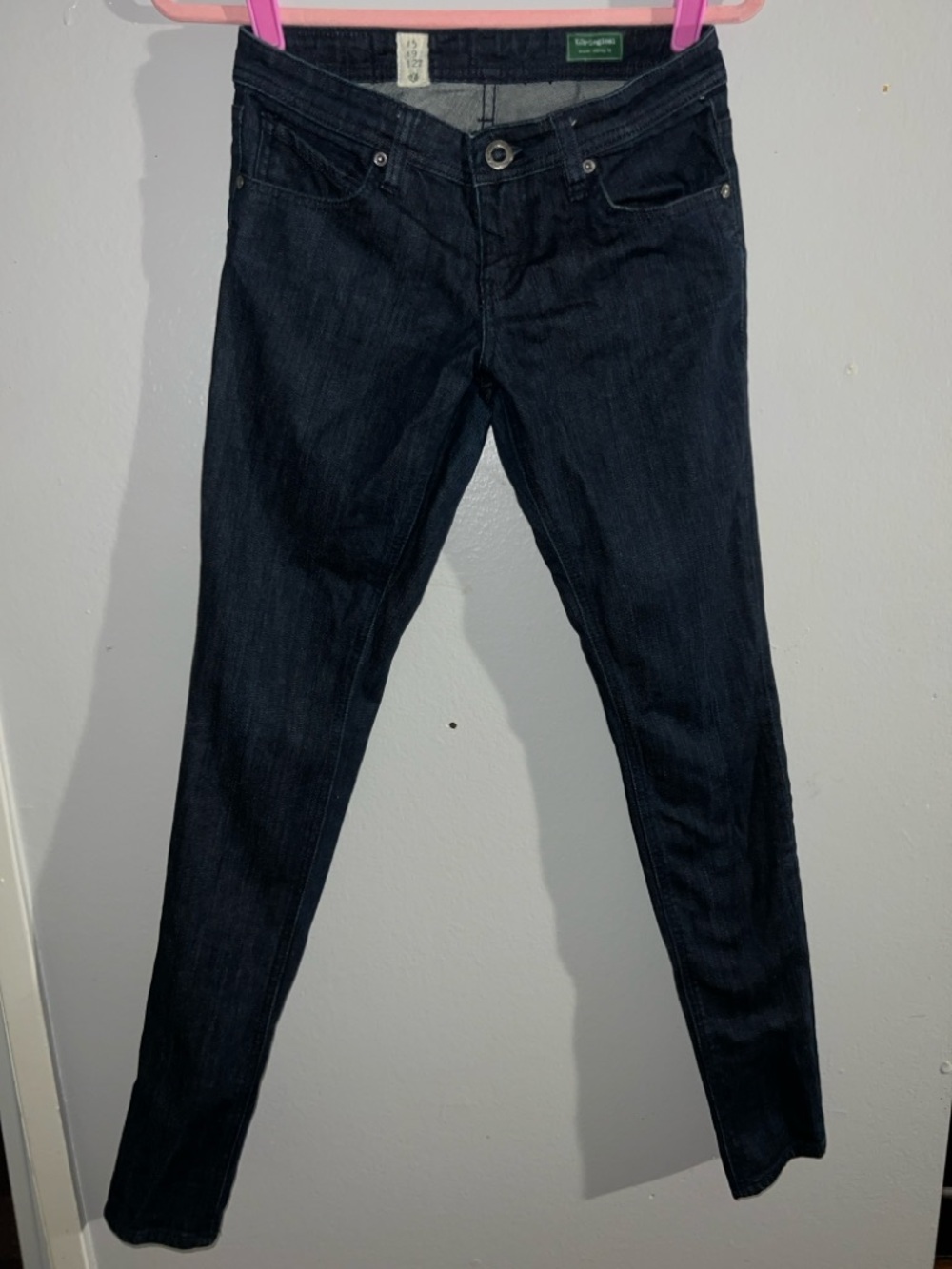 Women's Dark Indigo Skinny Jeans - Sleek Slim Fit